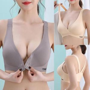 앞후크브라 노와이어 뽕브라 푸쉬업 볼륨 사기 보정