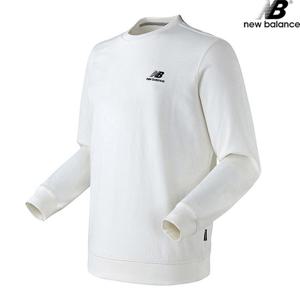뉴발란스 NBNCB21043-IV 스몰로고 스탠다드 핏 긴팔티 맨투맨