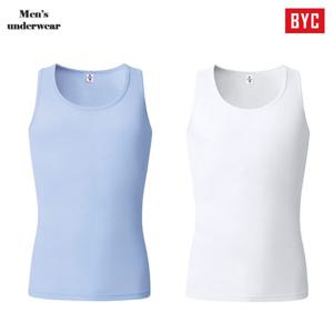 [BYC] 쿨피아 쿨비즈 남자 인견 런닝 0013