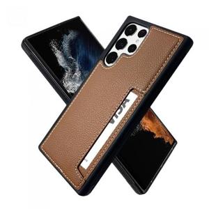 스티치 레더 카드수납 케이스 갤럭시S23울트라 S918