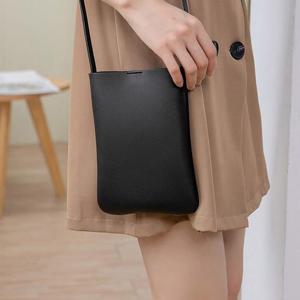 가죽 핸드폰 가방 미니백 심플 크로스백 DD-12341