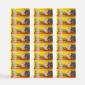 [24개세트] 에이스 캔 치킨참치 90g 고양이 간식