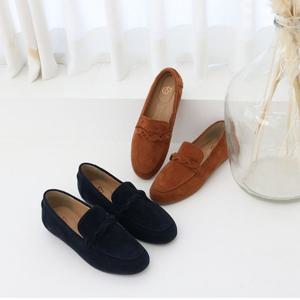 [타미지]천연양가죽 스웨이드 로퍼 (T22306L)