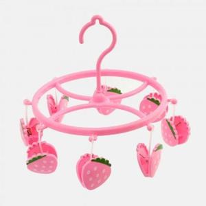 동그리 딸기 빨래집게 건조대 속옷 양말걸이