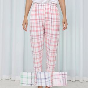 아름다운옷 여성 울트라밍크 체크 파자마 잠옷바지 JXWEZA13