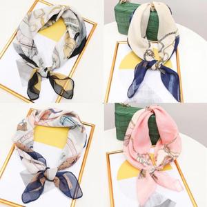 (덥석덥석) 쉬폰 실크 스카프 가을 코디 여성 롱