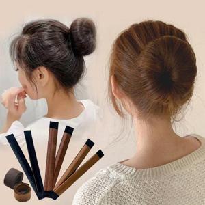 여성 올림머리 페이크 당고머리 밴드 USK-233