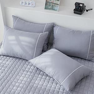 해피니 테라피 M2 호텔 베개커버 (50x70cm) (그레이)