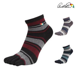 아놀드파마 AP5934 남자 단목 무좀 패션 발가락양말 5족세트