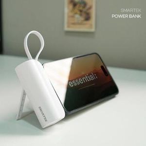 스마텍 STPB-DB20 8PIN PLUS 2WAY PD 20W 고속 도킹 보조배터리 5000mAh (메인 8핀 젠더+C타입 케이블)