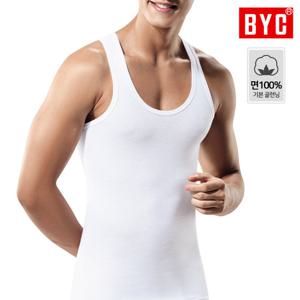 BYC 남성 민소매 골런닝 BYC2113 3매입