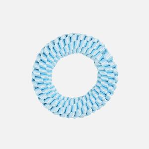 뽀시래기 강아지 치석제거 오링 치실장난감 S 캔디(스카이) 강아지 구강관리