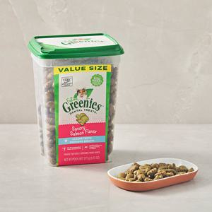 그리니즈 필라인 이빨과자 연어 277g