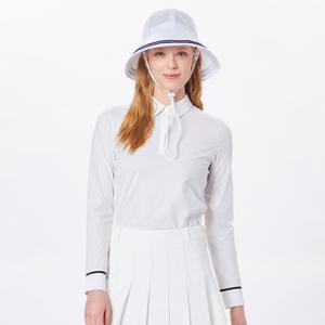 [볼빅어패럴] 여성 골프 에센셜 싱글 제에리 긴팔 티셔츠 VLTSO291_OW