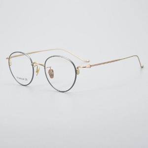 WB-07168 원형 안경테 5종 일본 초경량 순수 티타늄