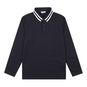 [볼빅어패럴] 남성 골프 에센셜 긴팔 폴로 티셔츠 VMTSN291_BK