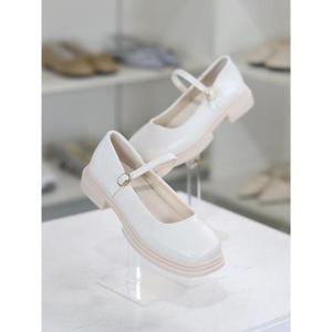 바이로쏘 세이브존03 청키 스퀘어 토 2.8cm 메리제인 로퍼 SAV(BY)23S10836AE3W