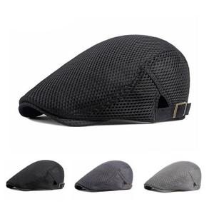 [와이에스몰] 남자 베레모 망사 헌팅캡 빵모자 메쉬