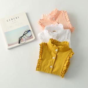 [베이비맥스] 이블린 프릴넥 블라우스 R3321