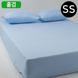 해피니 세이브 홑겹 밴딩 매트리스커버 슈퍼싱글 SS (스카이블루)