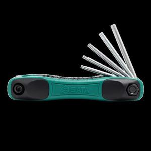 SATA 사타공구 접이식 별 렌치 세트 (8PCS) 09123