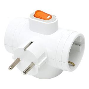 평화멀티콘셋트/멀티탭 T형 스위치-3구 - 38465