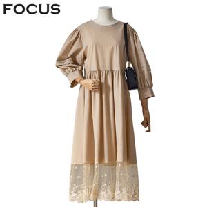 [포커스]썸머 레이스밑단 원피스_FM3C7OP0221