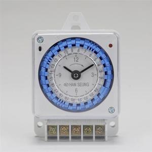국산 간판 24시간용 기계식 타임스위치 HTS-24B
