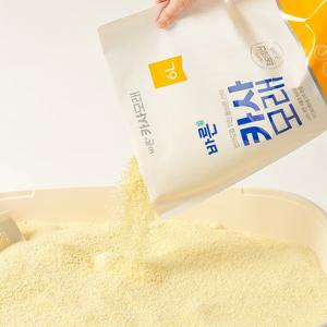 [모래+삽] 바른카사모래 라이트 6L (4.2kg) (가는입자) + 바른 전체갈이 모래삽