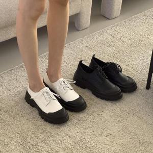 [짝꿍닷컴] RJ-adc0285 여성 데일리 옥스포드 통굽 둥근코 로퍼