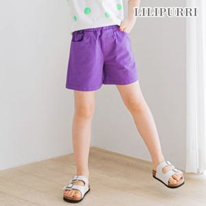 [릴리푸리]릴리푸리 레이스반바지(퍼플)