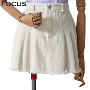 [포커스]코튼 플리츠 미니스커트_FM3D7SK0288