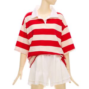 [포커스]카라배색럭비롱티셔츠 PBBF4M1TS6810