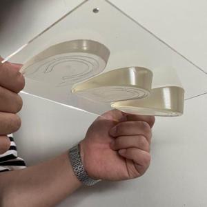 실리콘 키높이 반깔창 여성용 2cm 키높이깔창 운동화깔창