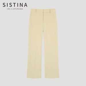 [SISTINA](77size) 슬림 세미 부츠컷 팬츠_AWWSLO21060_BE