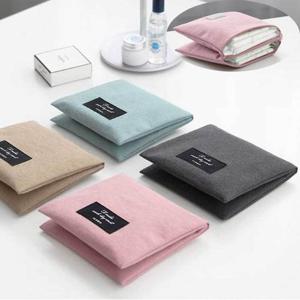 여자 시크릿 파우치 패드 전용 면 워싱 휴대 간편