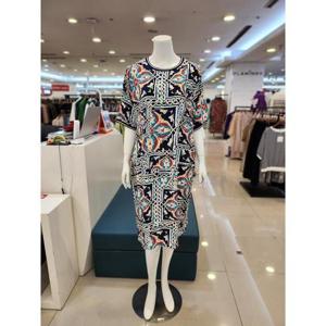 아니베F 세이브존03 [아니베F] 프린팅 반팔 원피스 A45WOP560