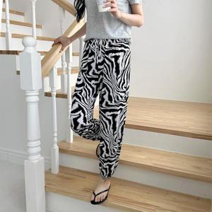 지브라 밴딩 여름 쿨 조거바지 USD-240610