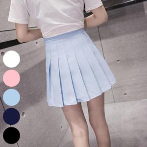 밀크플리츠미니스커트 407R129S 빅사이즈 여성의류