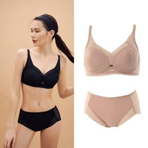와코루 AB컵 노와이어몰드브라팬티 WBRX301ABH