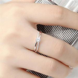 [비쥬홀릭] 실버925 백금도금 샤인리본 오픈링 반지