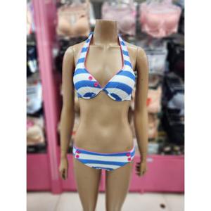 댑 세이브존04 블루 스트라이프 2PS 비키니 PSW1026