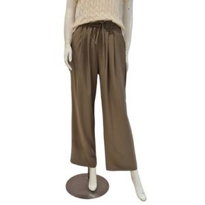 [에이비에프지]유광 밴딩 핀턱 와이드팬츠 ADY3HP46H