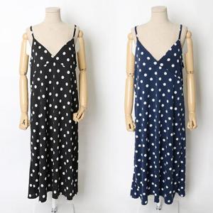 빅사이즈사랑해요 E481L407 뷔스티도트스판원피스 HG