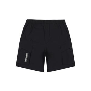 유니)나일론 카고포켓 하프팬츠 AO2WL5443-BK