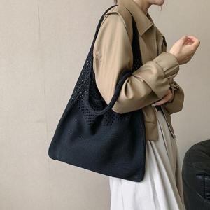 G126712_니트가방 니트뜨개 복주머니 숄더백 그물백