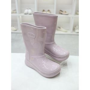 [코디엘루]로크 라운드 통굽 여성 미들 레인부츠 4cm CDMD61099_