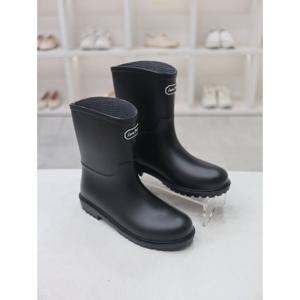 [코디엘루]베이직 라운드 캐주얼 숏 레인부츠 2.5cm CDMD57125_G