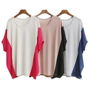 빅사이즈가오리티 E028L408 컬러배색가오리핏스판티 IL