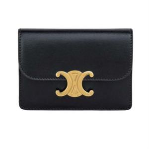 (명품) 셀린느 플랩 트리옹프 카드 지갑 10I583